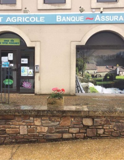 Film décoratif crédit agricole Dordogne